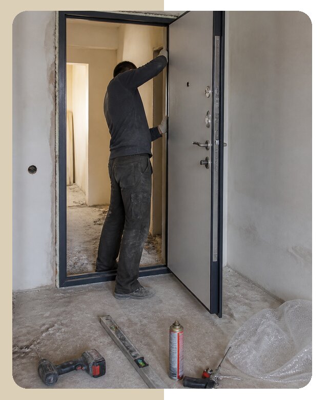 Профессиональная установка входной металлической двери в Зеленокумске